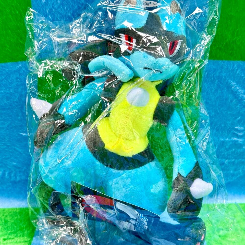 Pokemon Center Lucario Plush SEALED Japanese Import